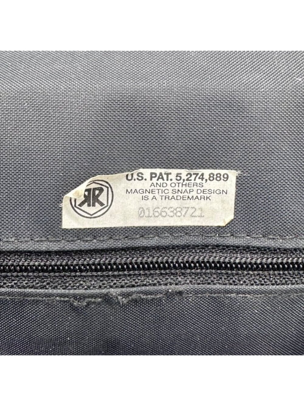 Vintage Purse Faux Leather Black Y2K Handbag Top Handle Silver Buckle Retro - Picture 9 of 16